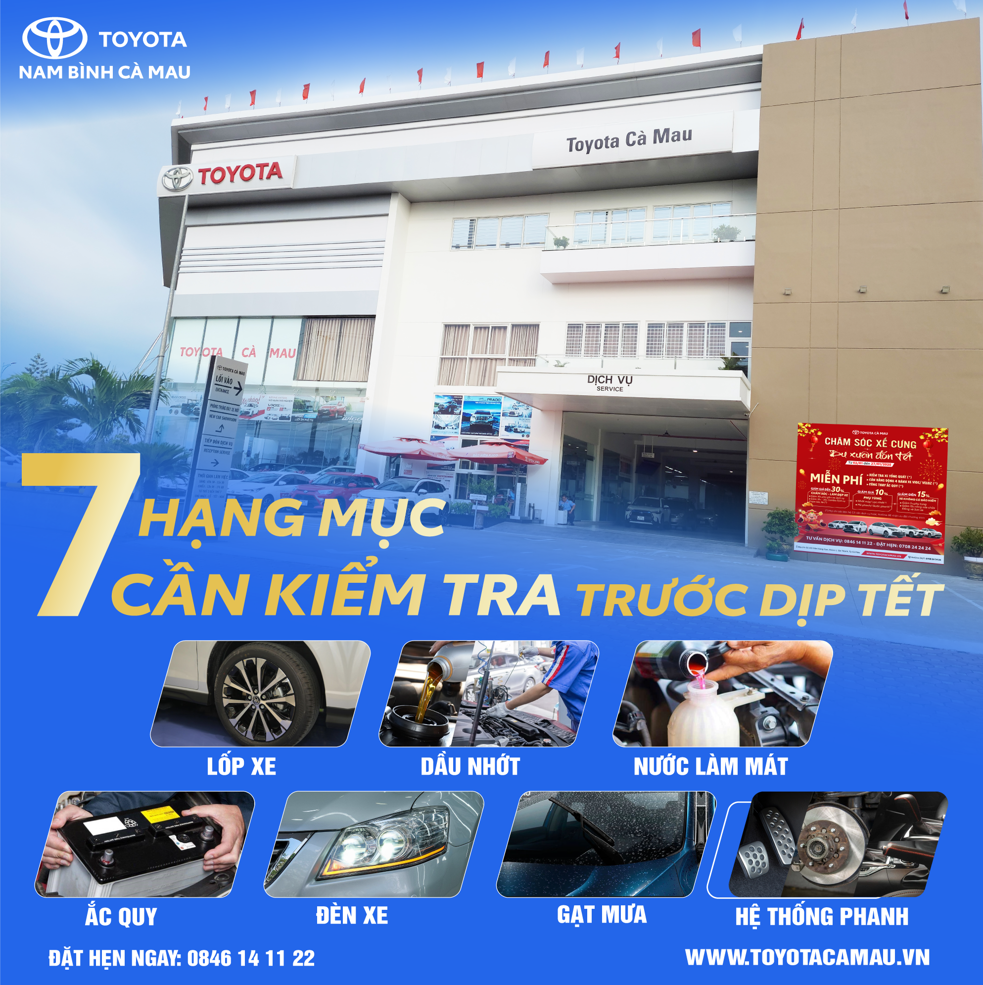 Toyota Việt Nam triển khai chương trình ưu đãi dịch vụ lên tới 20% khi thay dầu và lọc dầu cho xe Vios và Innova